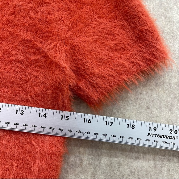 Women's Mohair Short Sleeve Sweater L Juniors - Picture 3 of 4